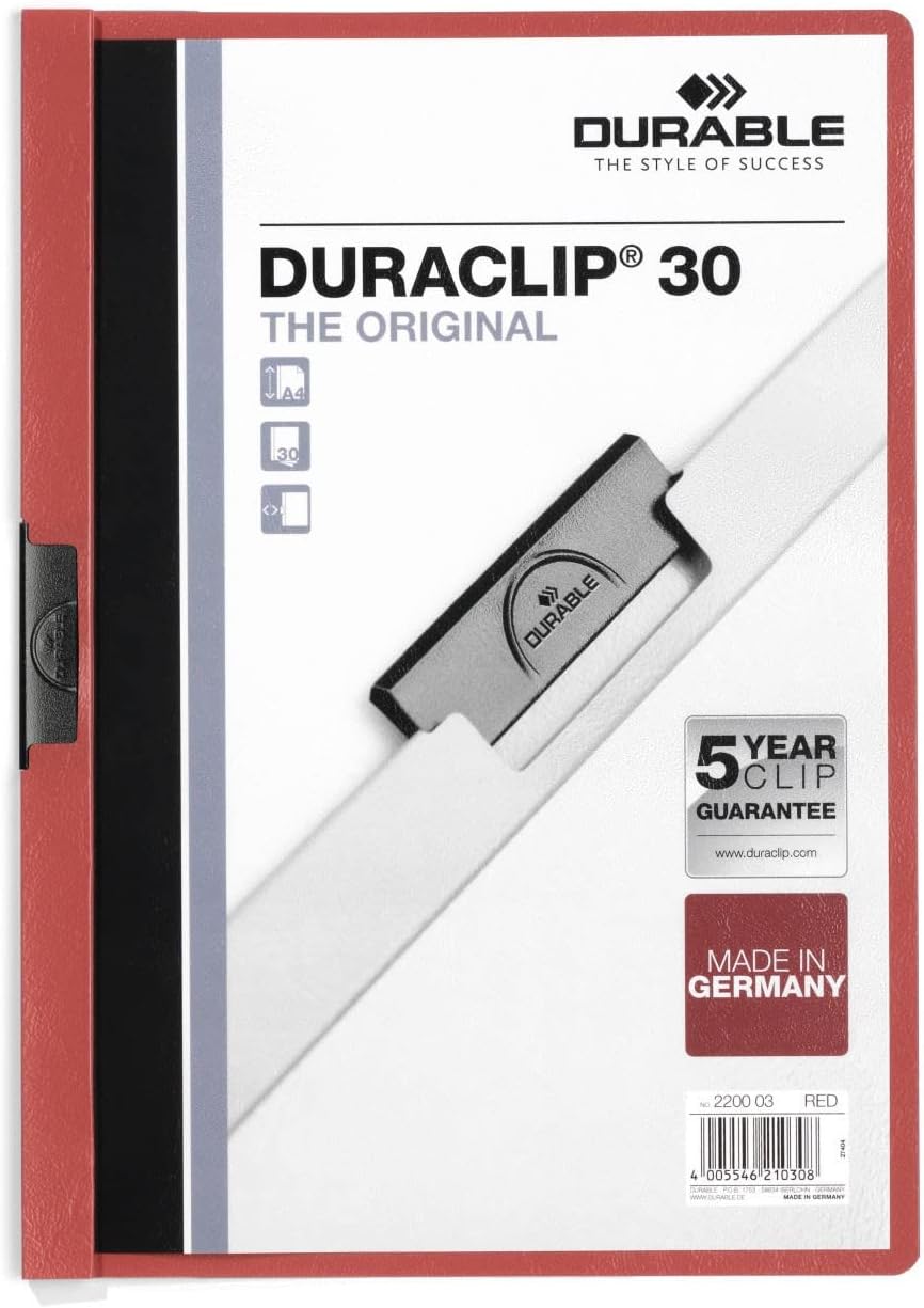 Durable 2200 Duraclıp 30, Kırmızı