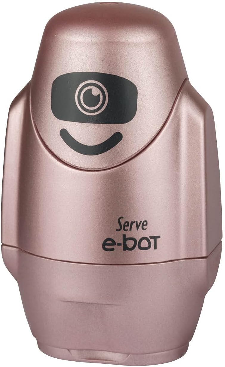 Serve E-Bot Silgili Kalemtiras Metalik Roze Tekli