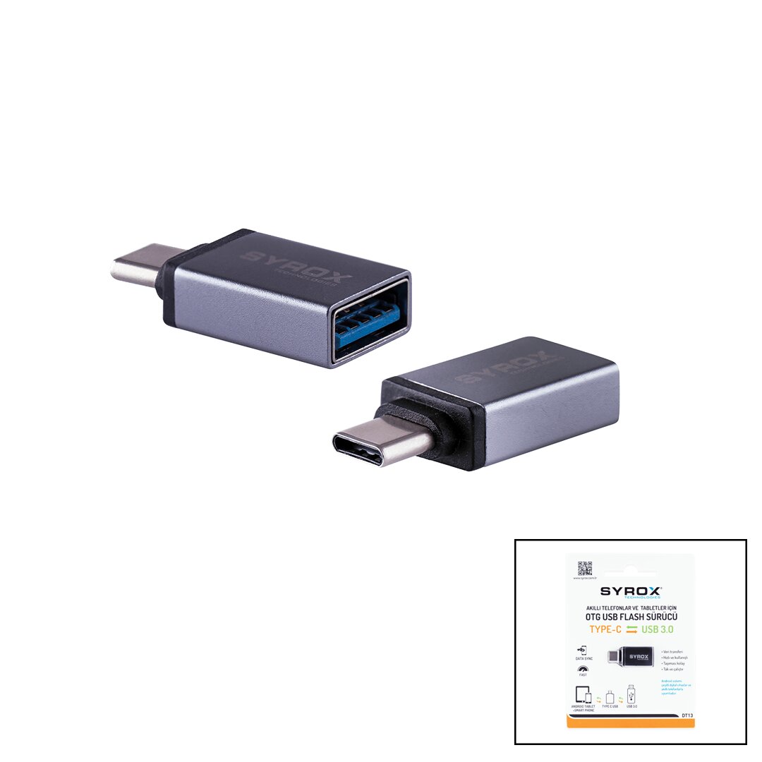 TYPE-C TO USB OTG DÖNÜŞTÜRÜCÜ 3.0A (606)