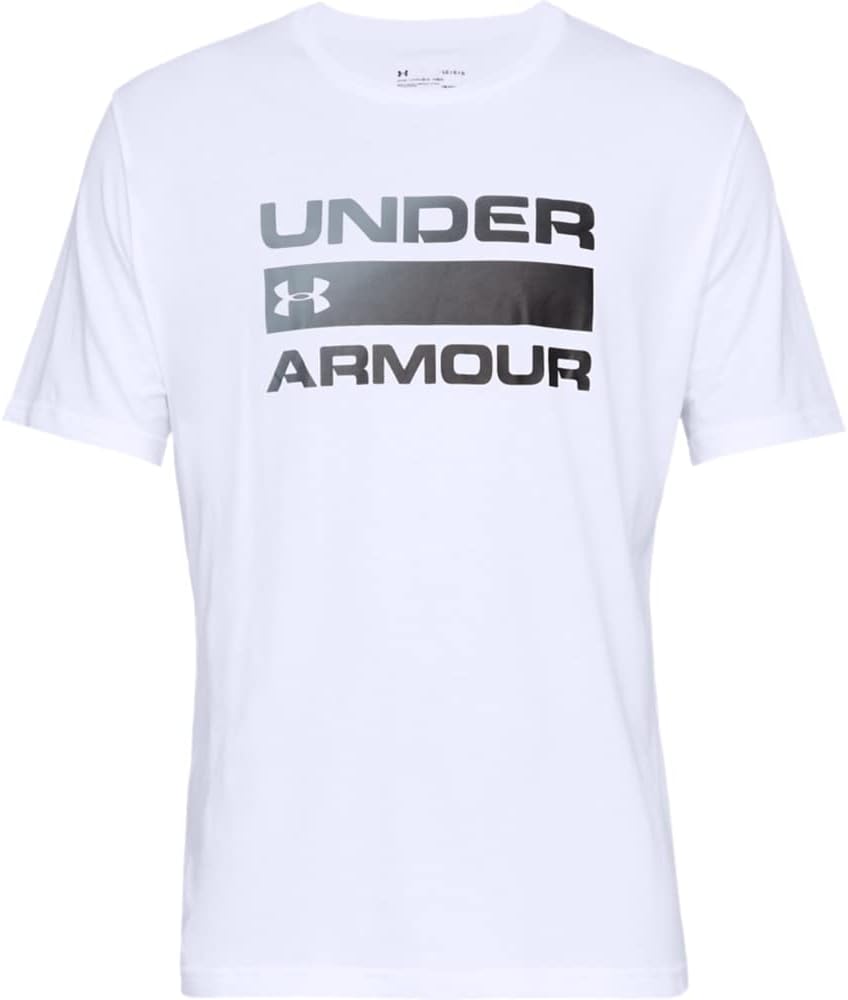 1329582 UA TEAM ISSUE WORDMARK SS Erkek Tshirt