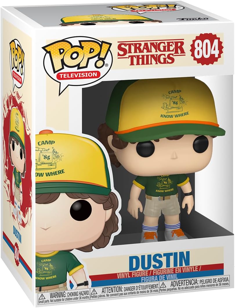 Funko 38532 POP Figür - TV: Stranger Things - Dustin (At Camp), Karışık