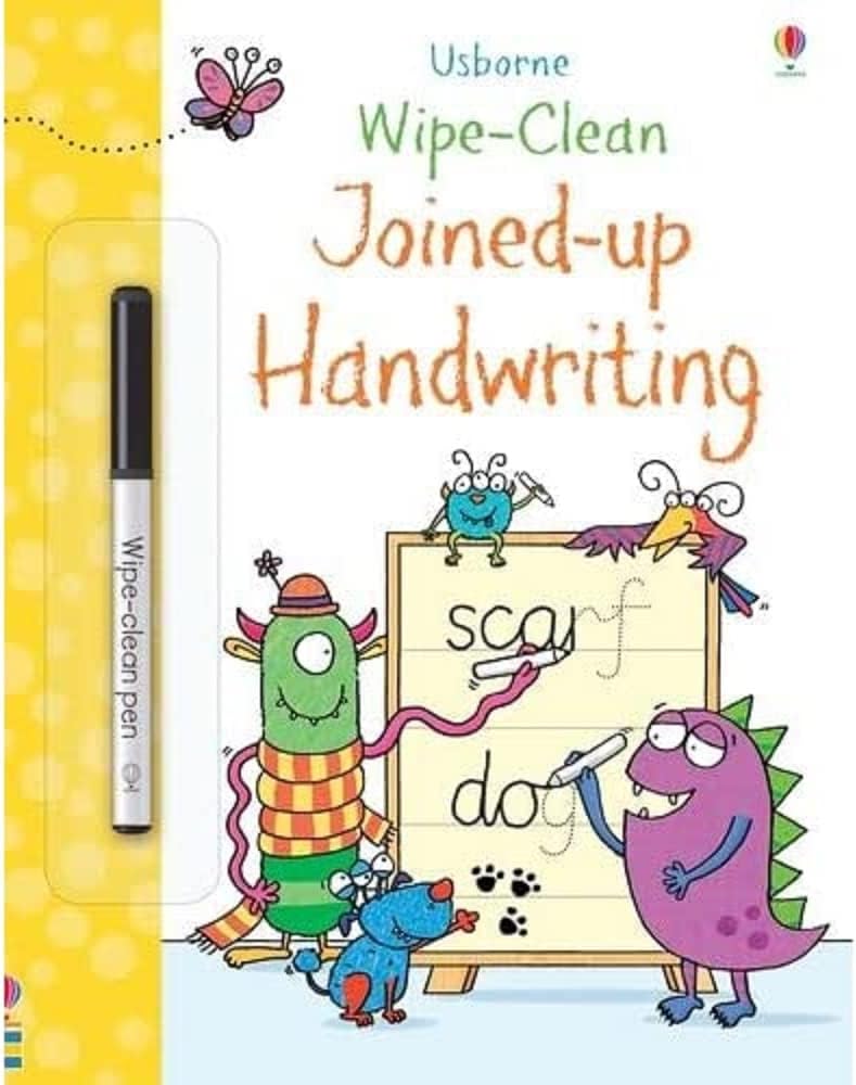 Usborne - Wipe-Clean Joined-up Hariting