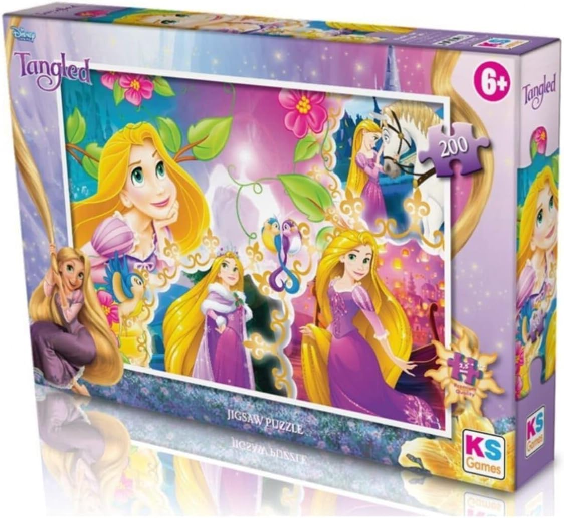 KS Games 200 Parça Tangled (Karmakarışık) Puzzle