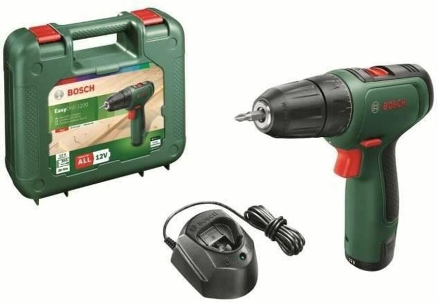 Akülü Vidalama EasyDrill 1200 (2 Adet 12 Volt Akü, Taşıma Çantası İçinde)