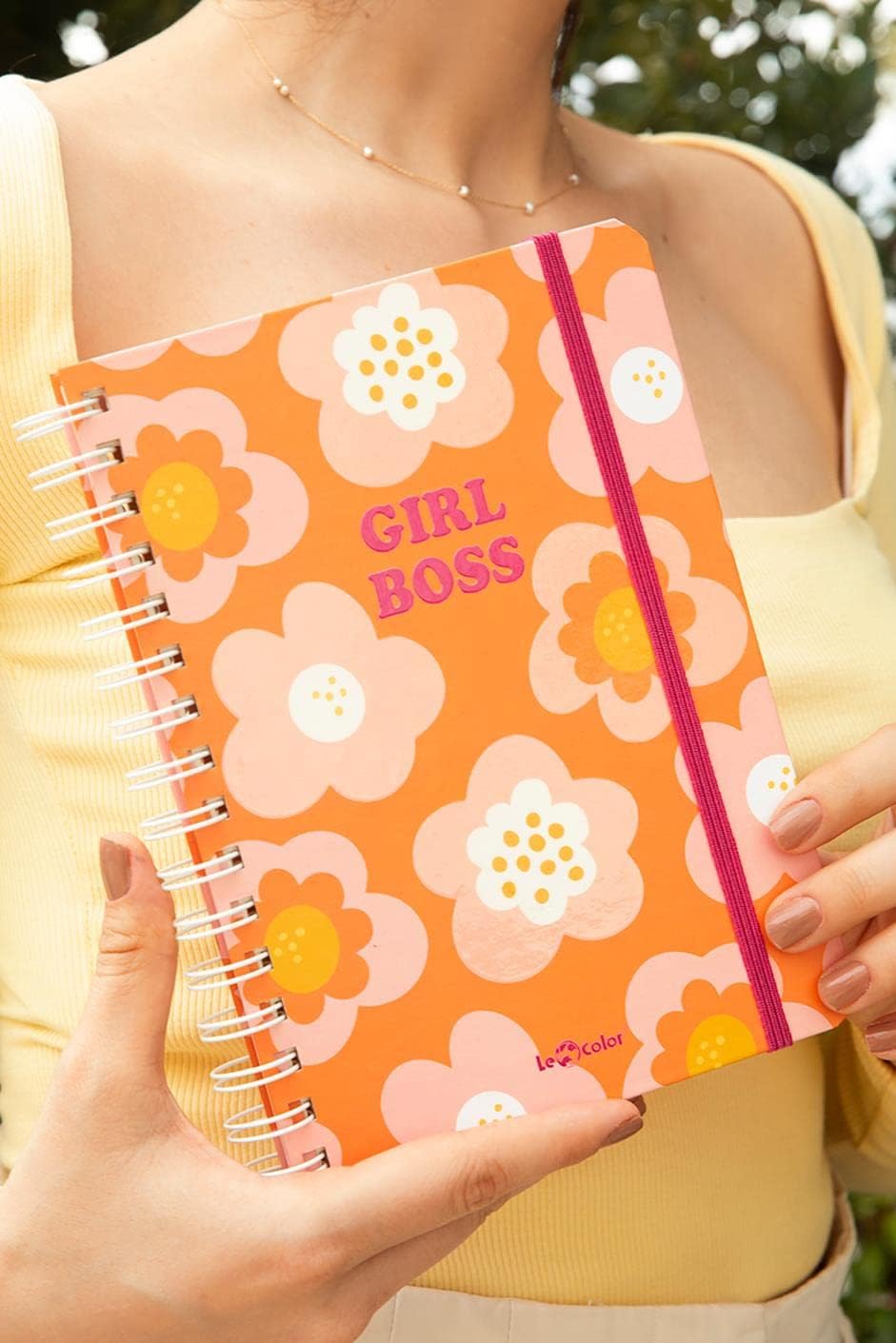 Tarihsiz Çizgili Defter Girl A5