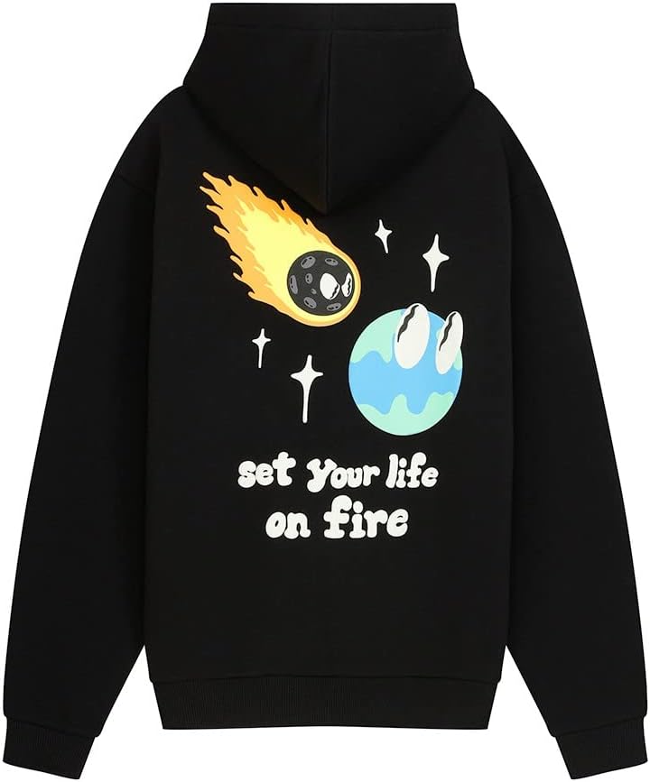 Set Your Life On Fire SWEATSHIRT Unisex Yetişkin