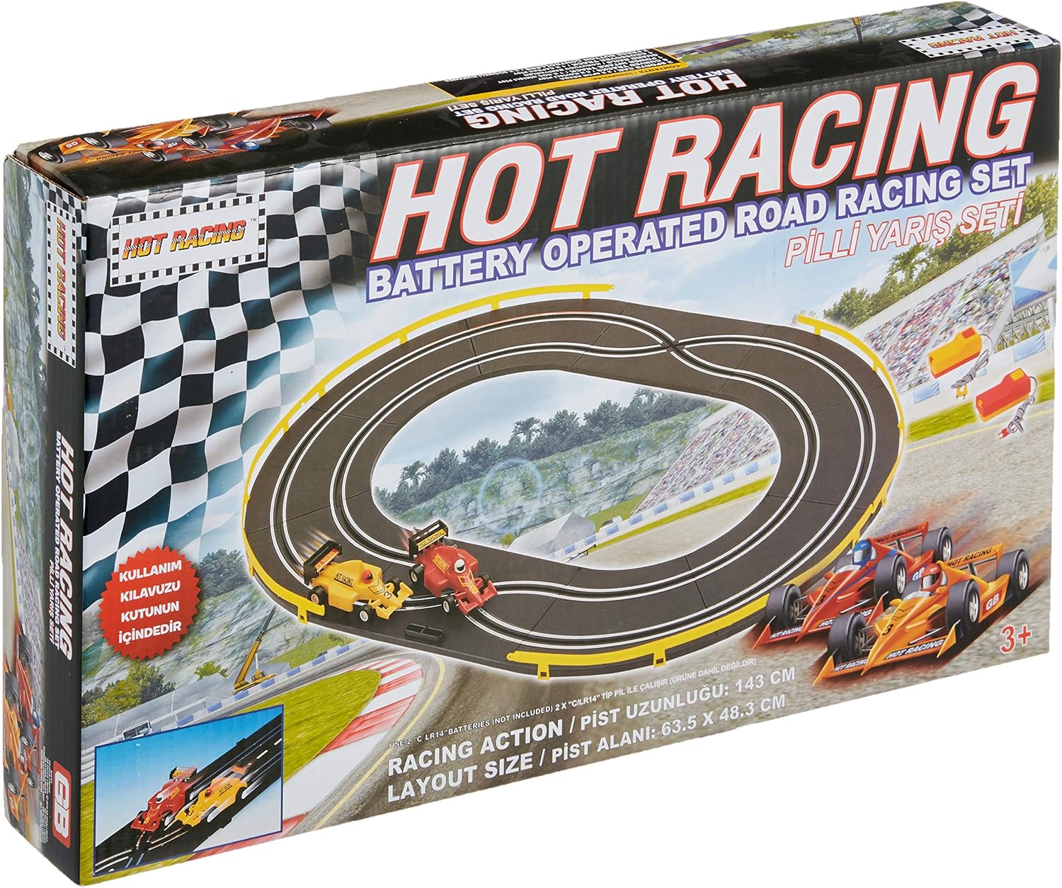 Hot Racing Yarış Seti