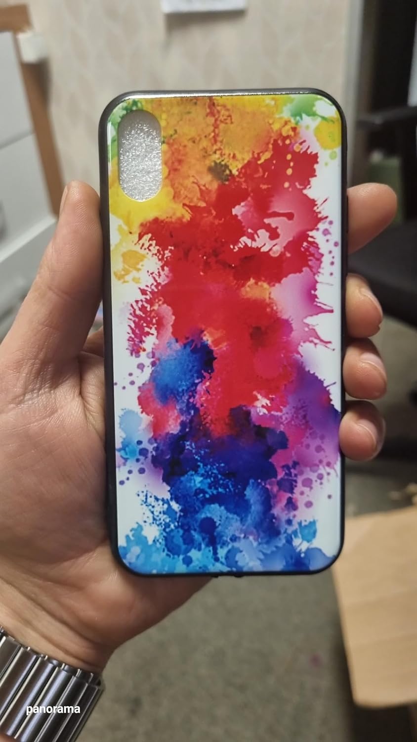 iphone x baskılı kılıf