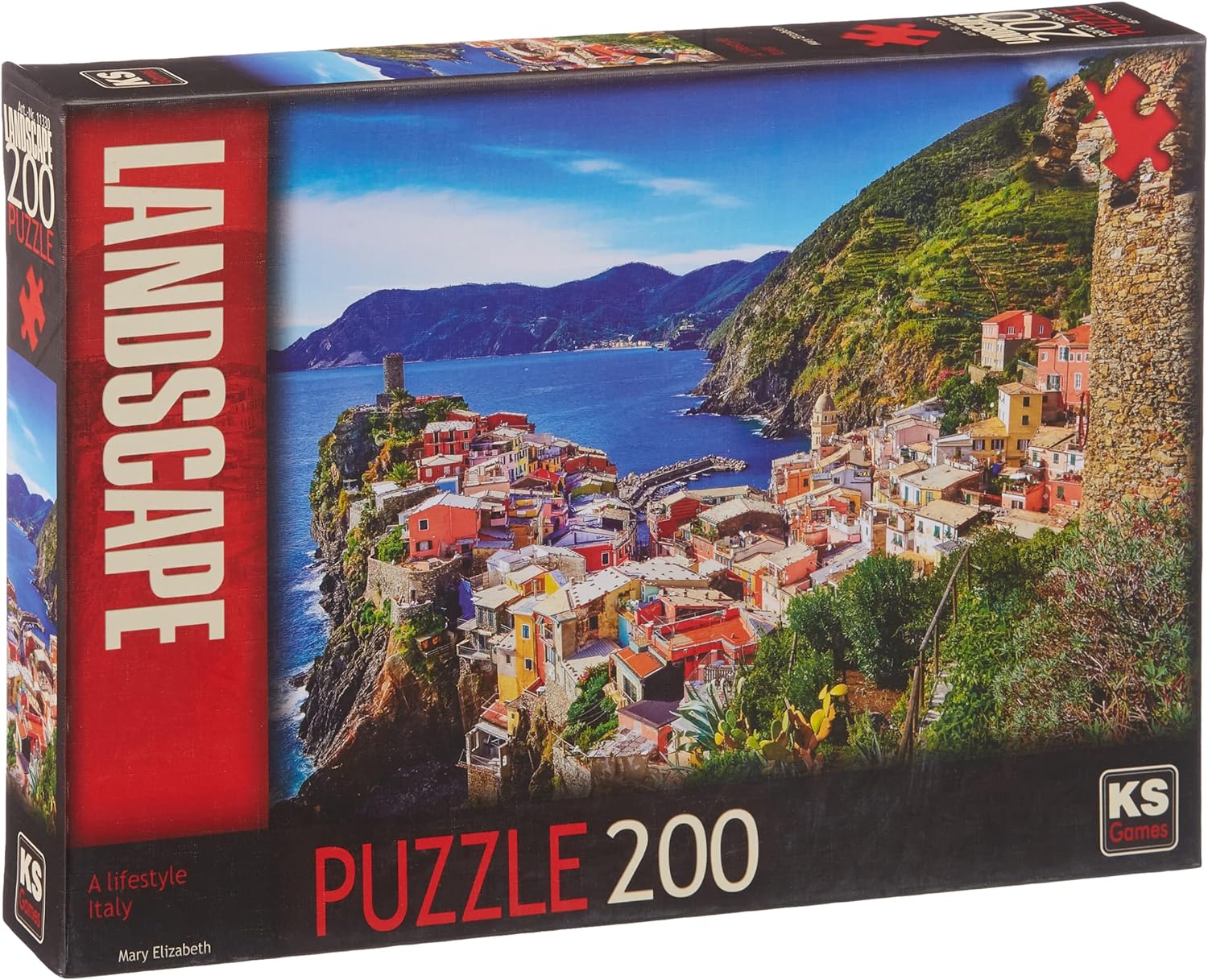 KS Games A Lifestyle Italy Yetişkin Puzzle