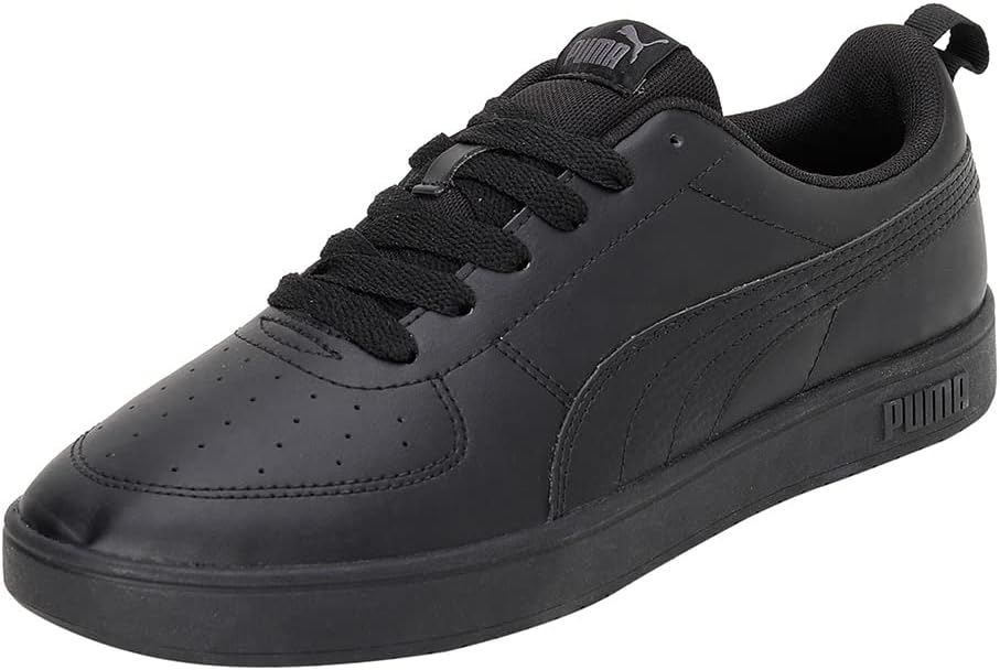 Rickie Sneakers Unisex Yetişkin Spor Ayakkabı,  Black- Black, 36