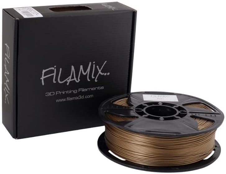 Filamix Pla + 1.75 mm Filament 1 kg Plus Bronz