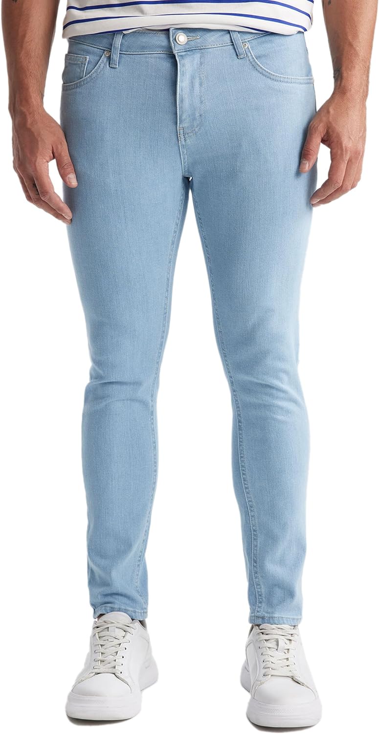 Erkek Super Skinny Fit Jean Pantolon