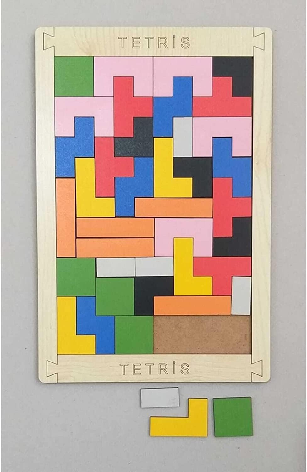 Ahşap Blok Tetris Zeka Oyunu