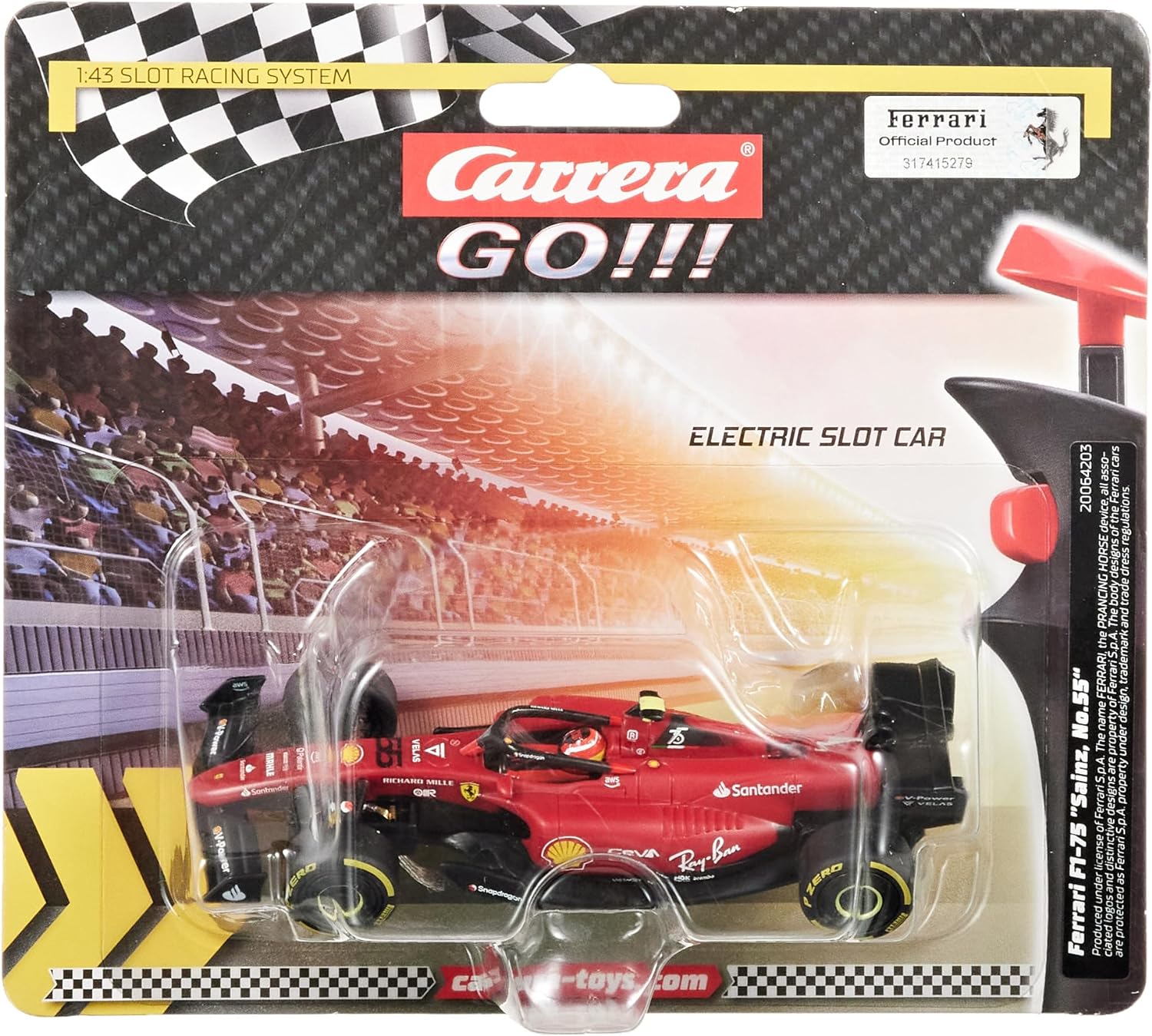 GO Ferrari F1-75 2022