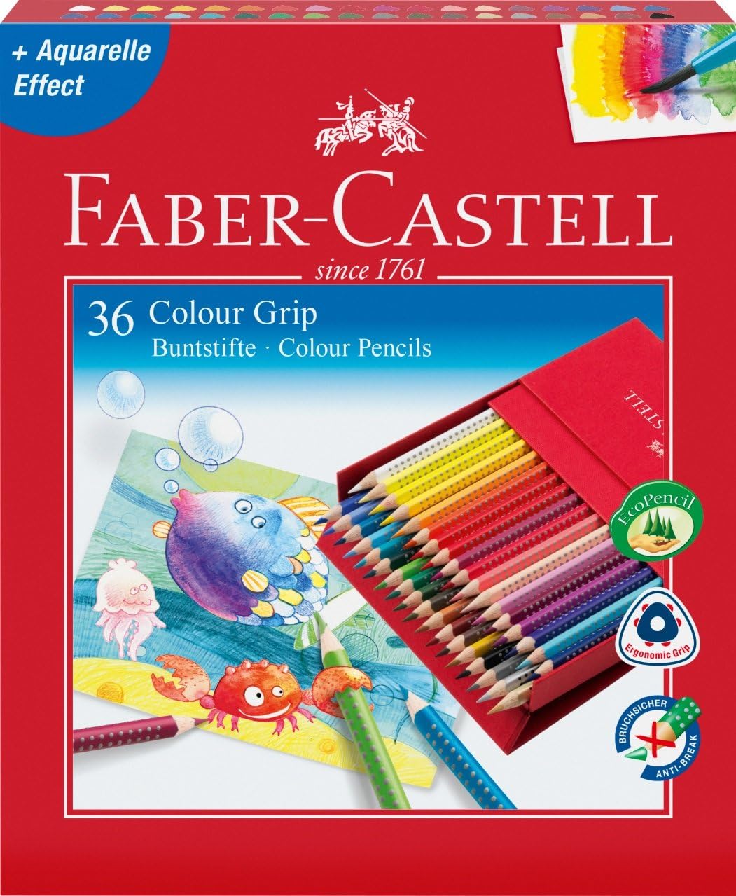 Faber Castell Aquarell Boya Kalemleri 36 Renk