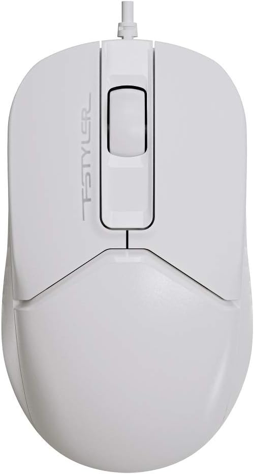 FM12 Fstyler USB Optik 1200DPI Mouse, 4 Yönlü, Beyaz