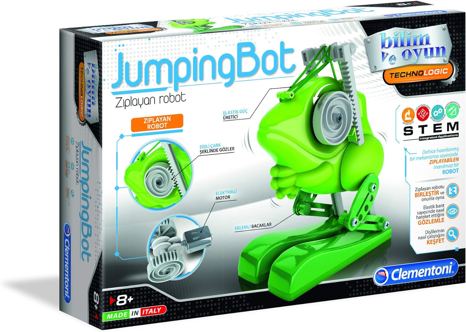 - 64956 - Robotik Laboratuvarı - Jumpingbot, Sıçrayan Kurbağa