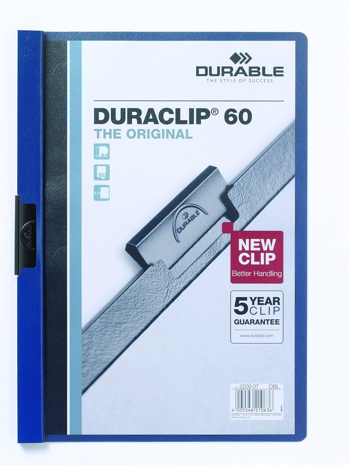 Durable 2209 Duraclıp 60, Lacivert, 1 Adet