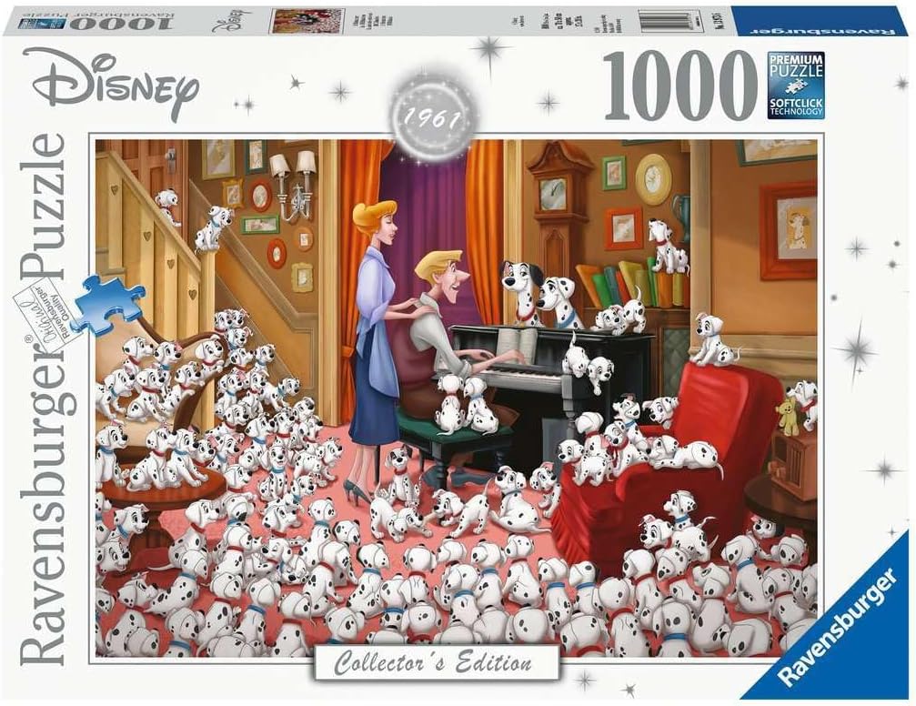 Puzzle, Wd 101 Dalmatian, 1000 Parça