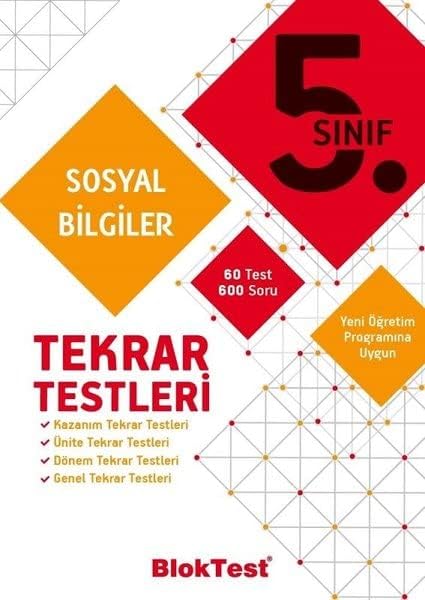 Bloktest 5.Sınıf Sosyal Tekrar Testleri