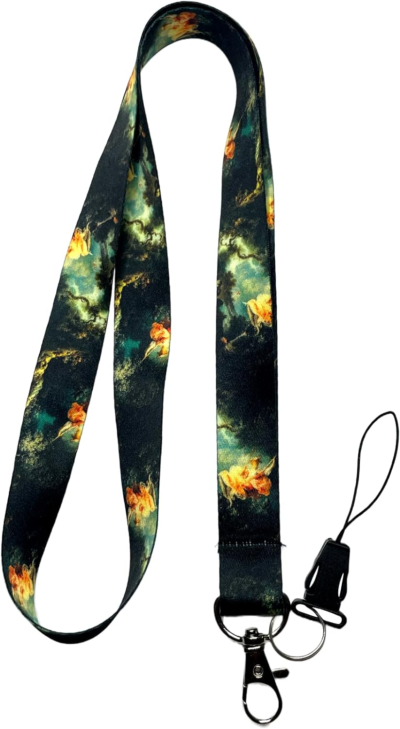 The Swing Jean e Fragonard Boyun ipi ve Telefon Askısı Lanyard