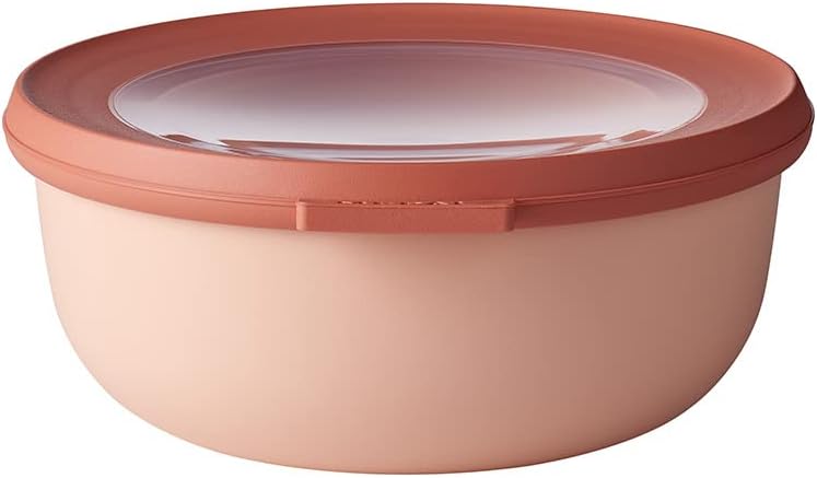 -  çok amaçlı kase yuvarlak Nordic Blush – 750 ml – saklama kutusu, buzdolabı kutusu, derin dondurucu, mikrodalga fırın kabı ve kapaklı servis kasesi olarak kullanılabilir