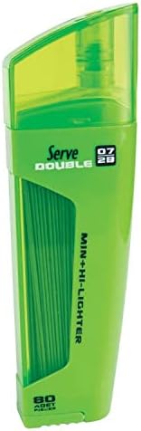 Serve Double 0.7 mm Min + Fosforlu Kalem YEŞİL