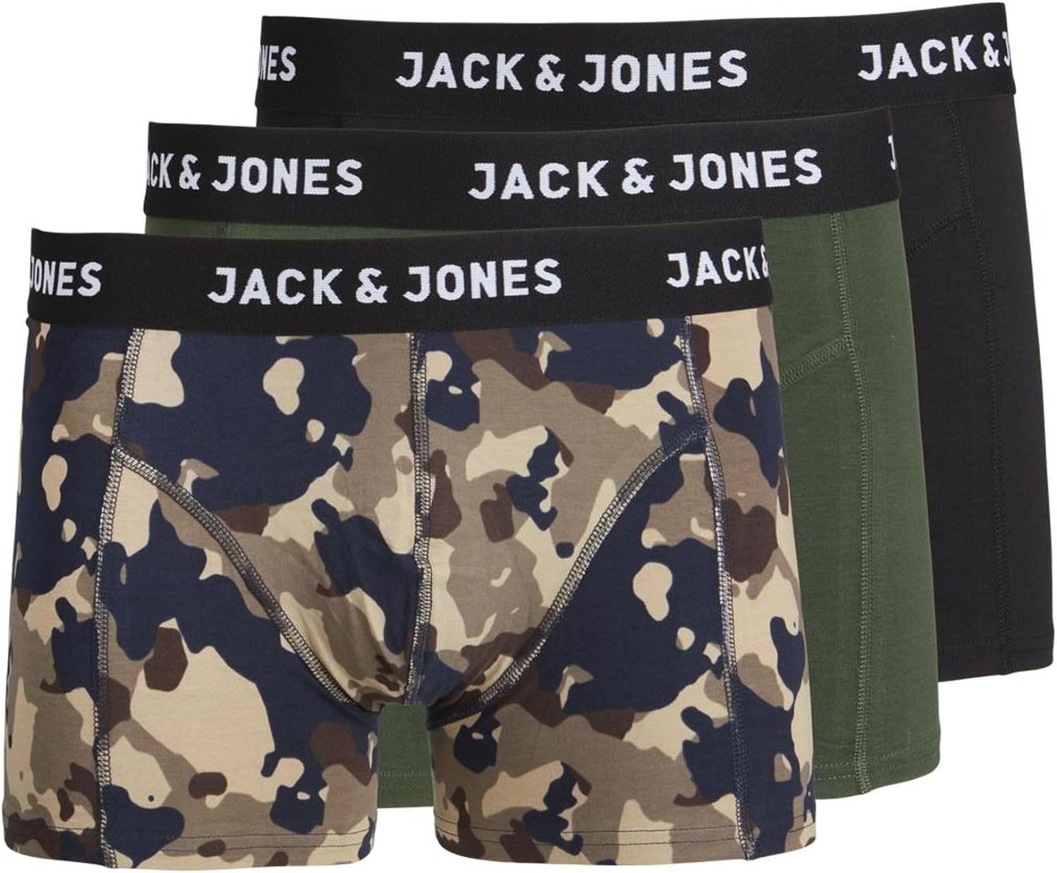 JACJAMES TRUNKS 3 PACKBoxerErkek