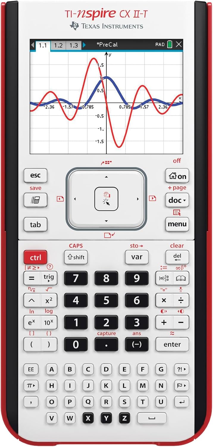 Grafik hesap makinesi TI- Nspire CX II T