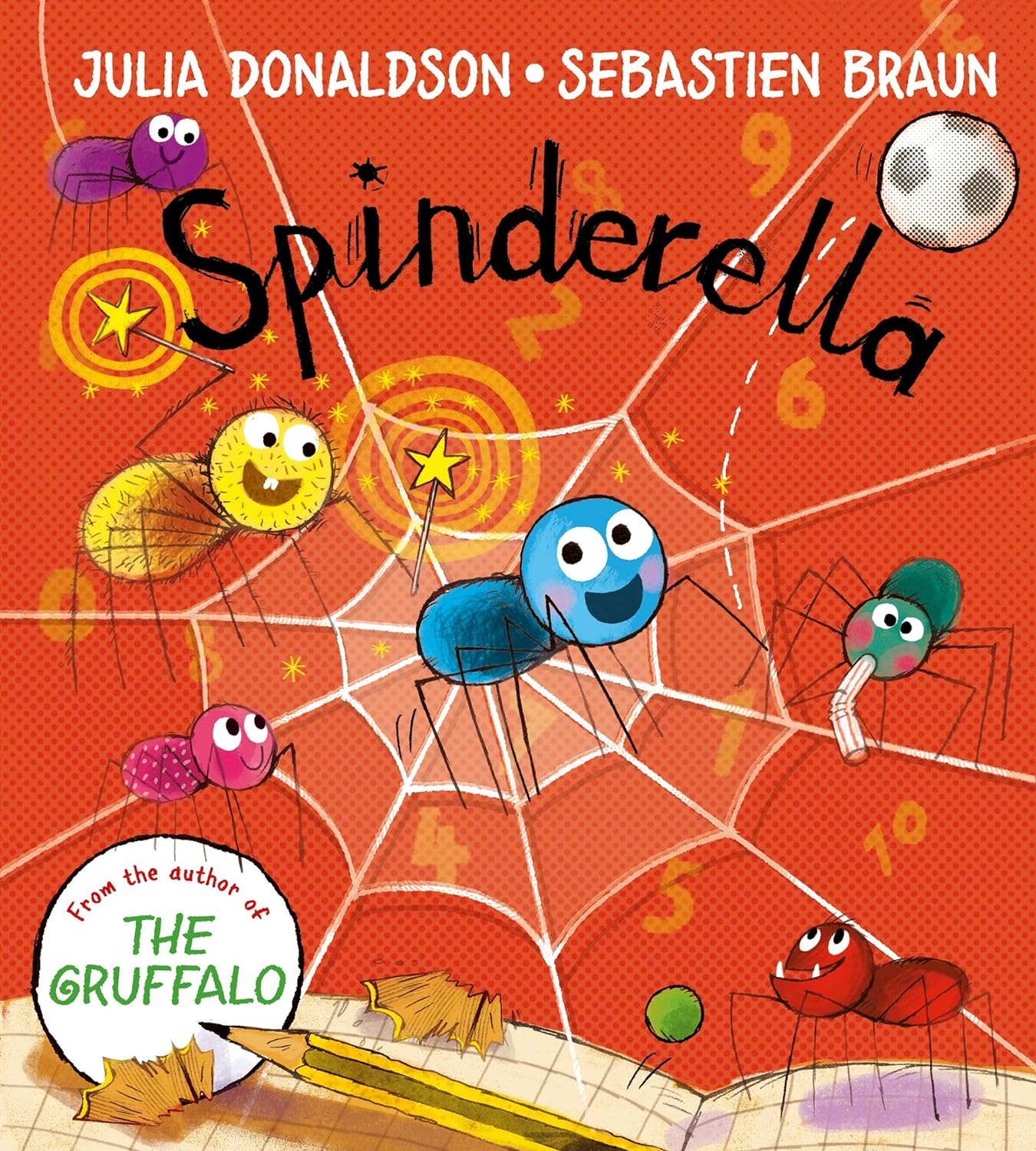 Spinderella board book: The perfect Halloween illustrated children’s picture book from the author of The Gruffalo and Tales From Acorn Wood!