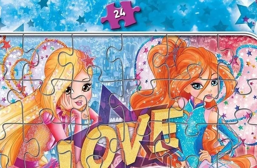 KS Puzzle 24 Parça Winx Frame Puzzle