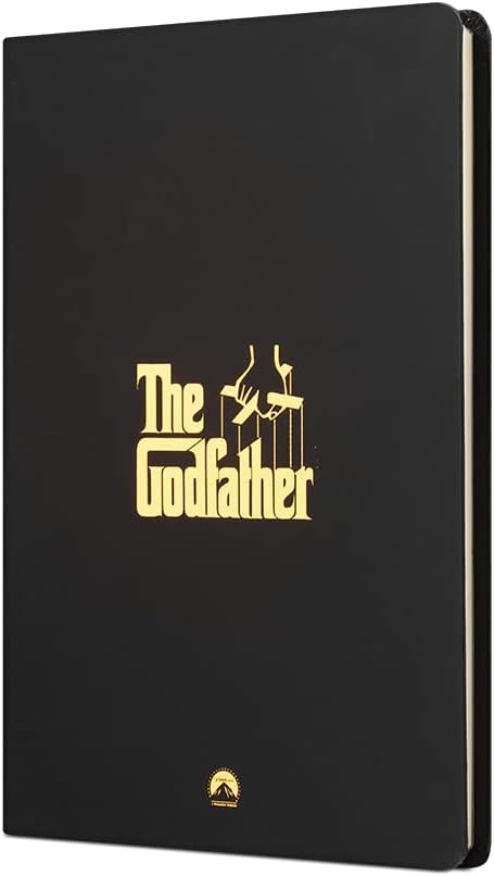 The Godfather Sert Kapak Butik Defter Siyah