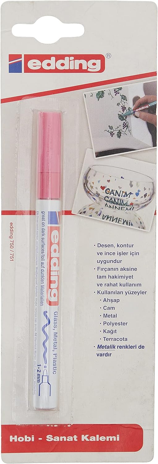 Edding Turkey ED751B109CR  751 Hobi Sanat Kalemi