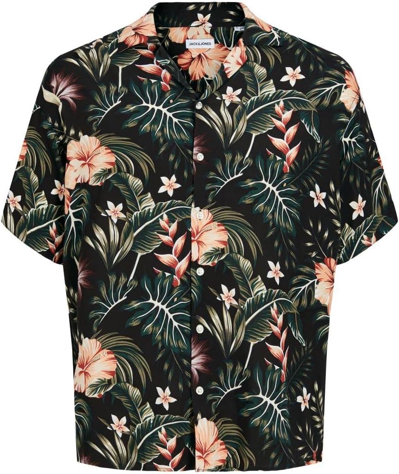 JJEJEFF RESORT FLORAL SHIRT SS SNGömlekErkek