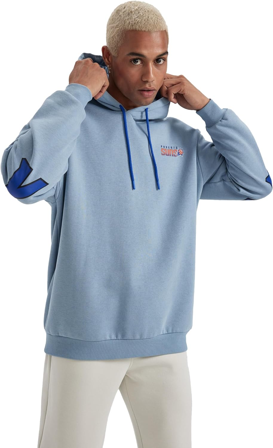 Erkek Fit NBA Phoenix Suns  Fit Kapüşonlu Sweatshirt