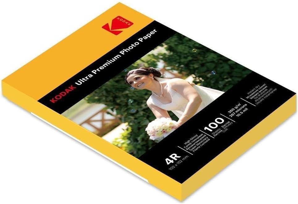 R4RRC-260-10X15 Inkjet Fotoğraf Kağıdı, 100 Adet, Mürekkepli Yazıcı Uyumlu