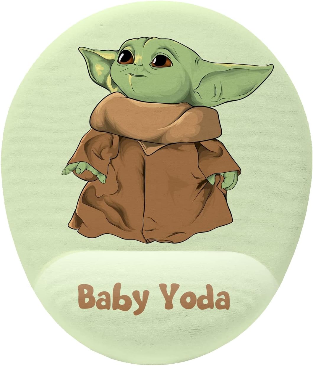 Baby Yoda Grogu Bilek Destekli Mouse Pad