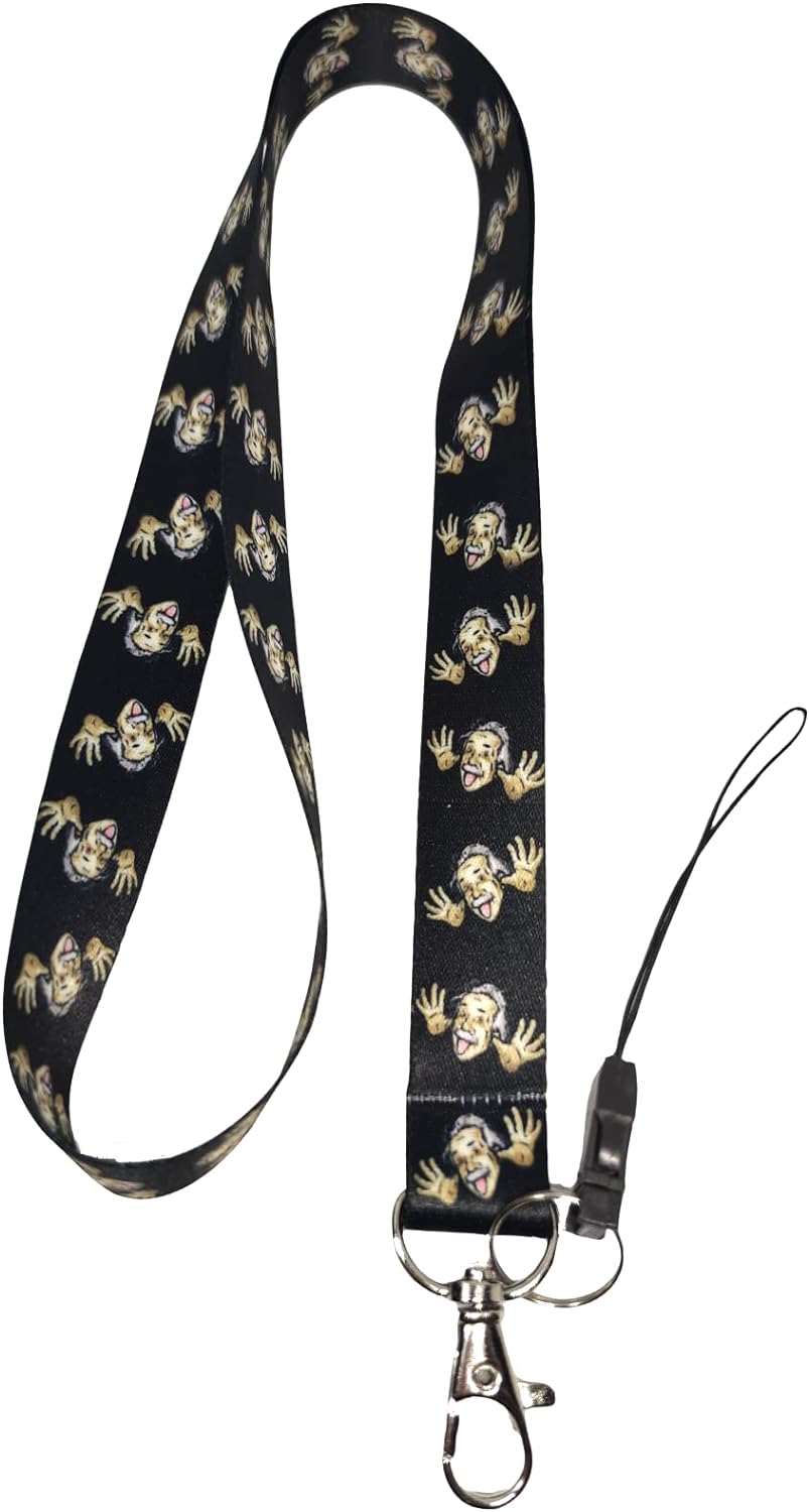 Einstein Boyun ipi Telefon Asksı Lanyard