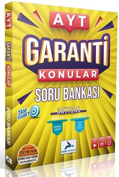 Paraf Ayt Sayısal i Konular Soru Bankası