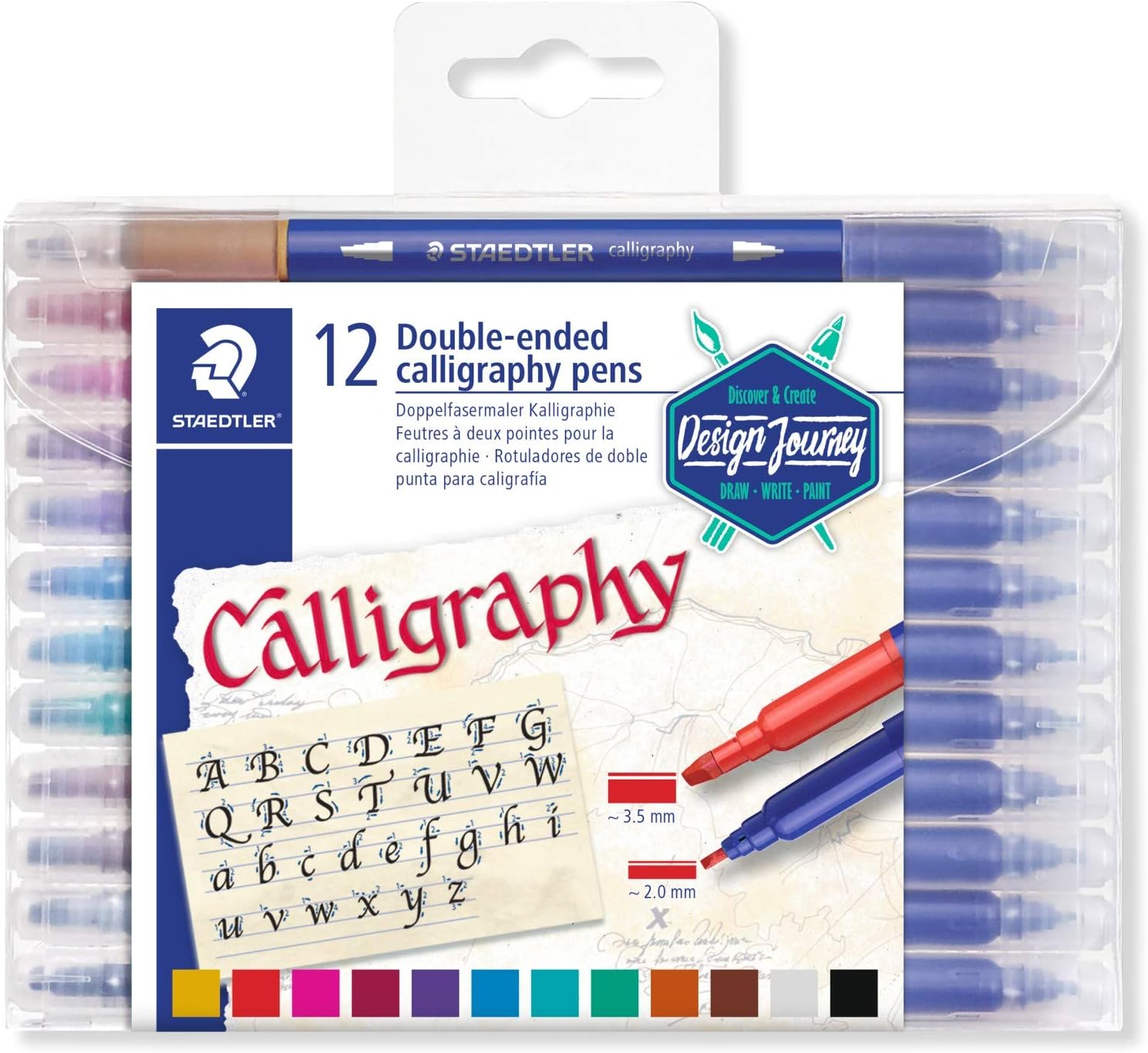 3005 Tb12 Calligraph Kaligrafi Kalem