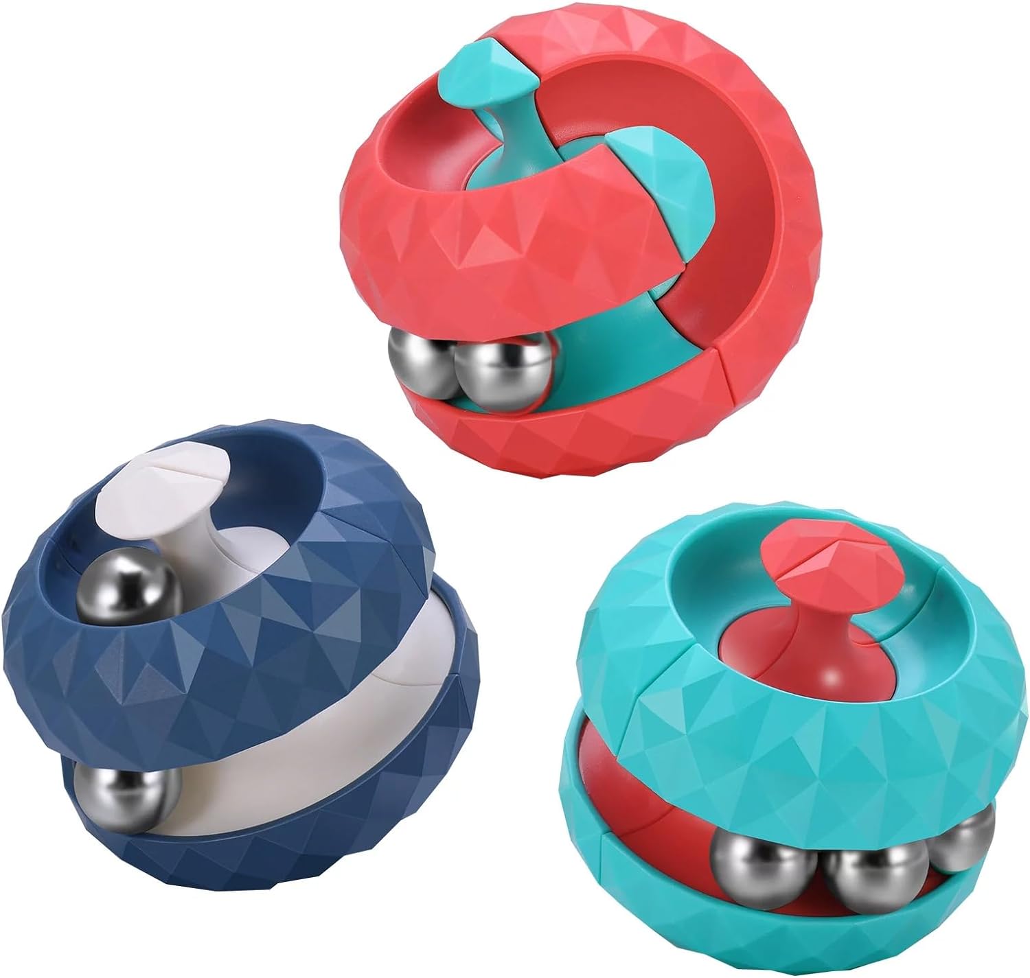 3 Pcs Spinning Toy, Orbit Ball Track Spinner