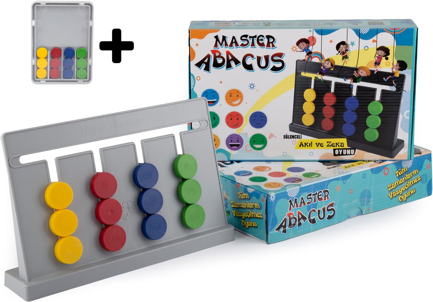 thinkmaster Master Abacus Rubik Abaküs Montessori Zeka Oyunu Renk Algoritma Oluşturuculu